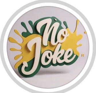NO JOKES logo